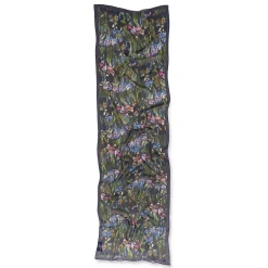 Best Louis C. Tiffany Irises Oblong Silk Scarf Scarves & Wraps