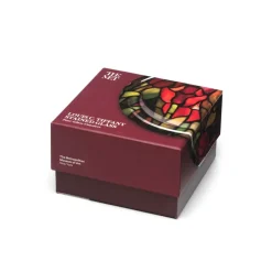 Hot Louis C. Tiffany Stained-Glass Coasters Tableware