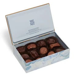 Best Louis Sherry Van Gogh Wheat Field with Cypresses 12-Piece Chocolate Tin Tableware