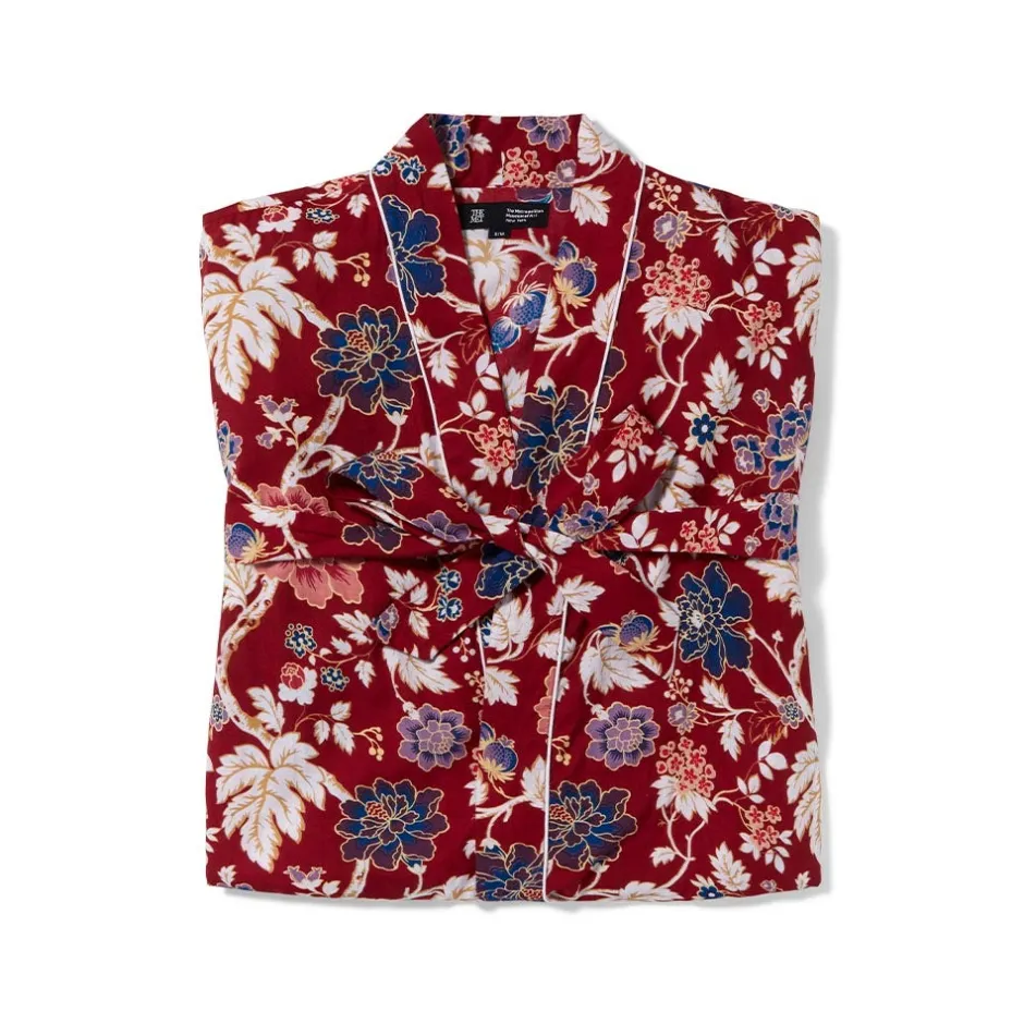 Clearance Lyon Floral Cotton Women's Robe Clothing