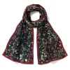 Online Medieval Millefleurs Oblong Silk Scarf Scarves & Wraps