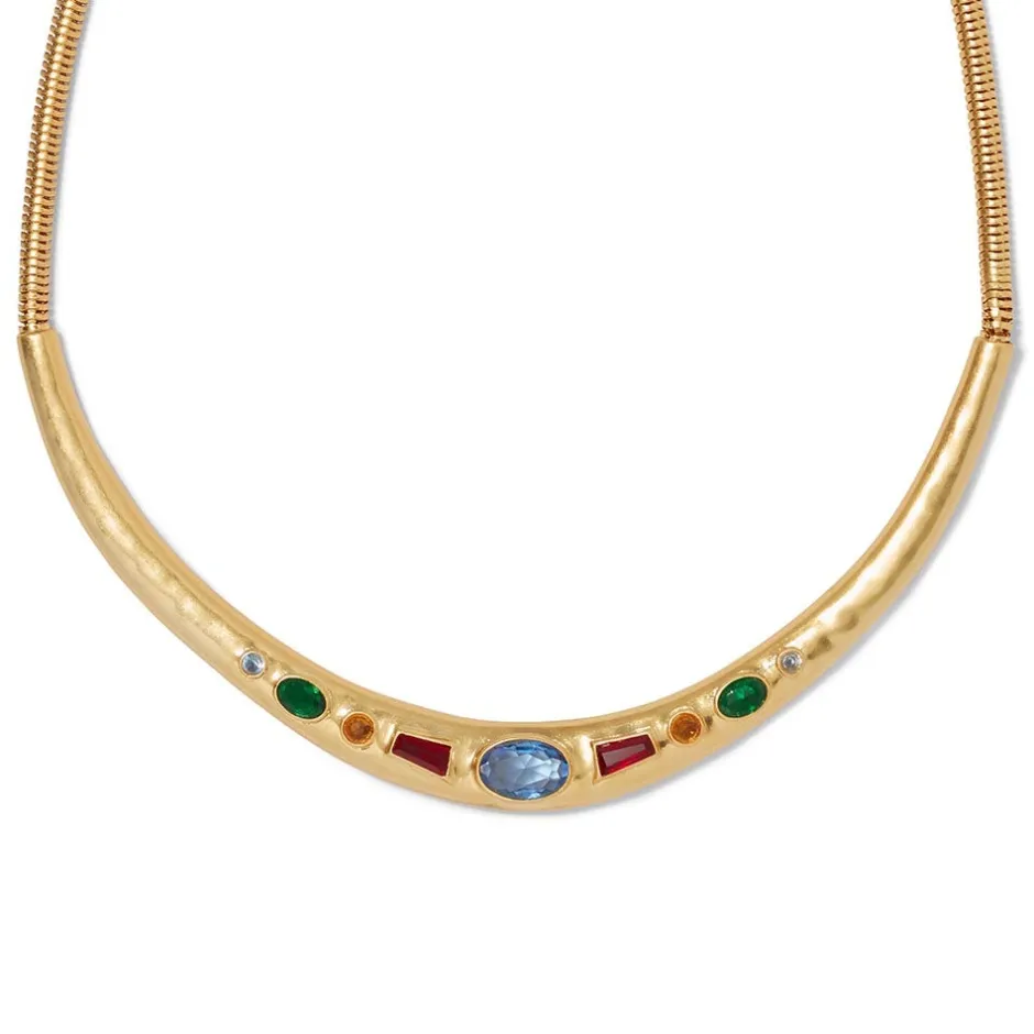 New Medieval Stone Collar Necklace Necklaces