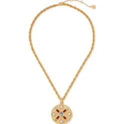 Best Medieval Stone Medallion Pendant Necklace Necklaces