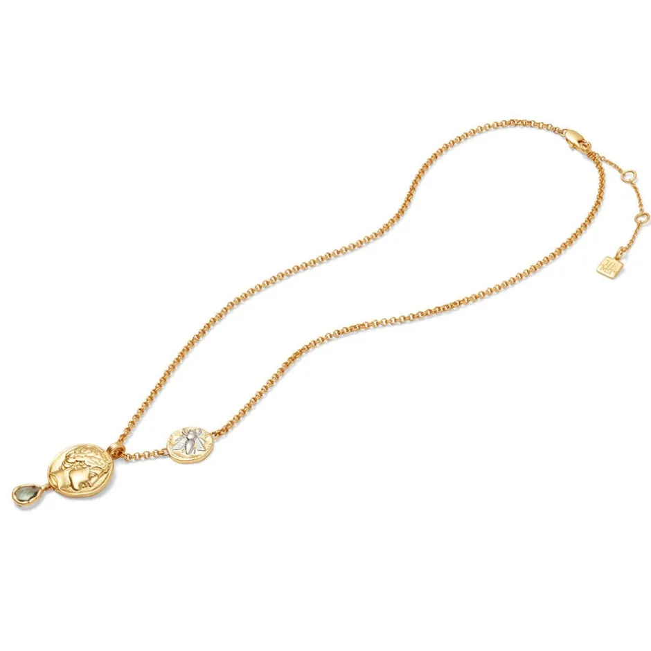 New Mediterranean Coin Pendant Necklace Necklaces