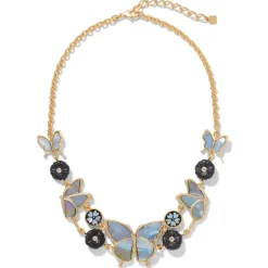 Discount Meiji Butterfly Statement Necklace Necklaces