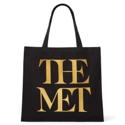 Best Met Logo Canvas Tote Bags