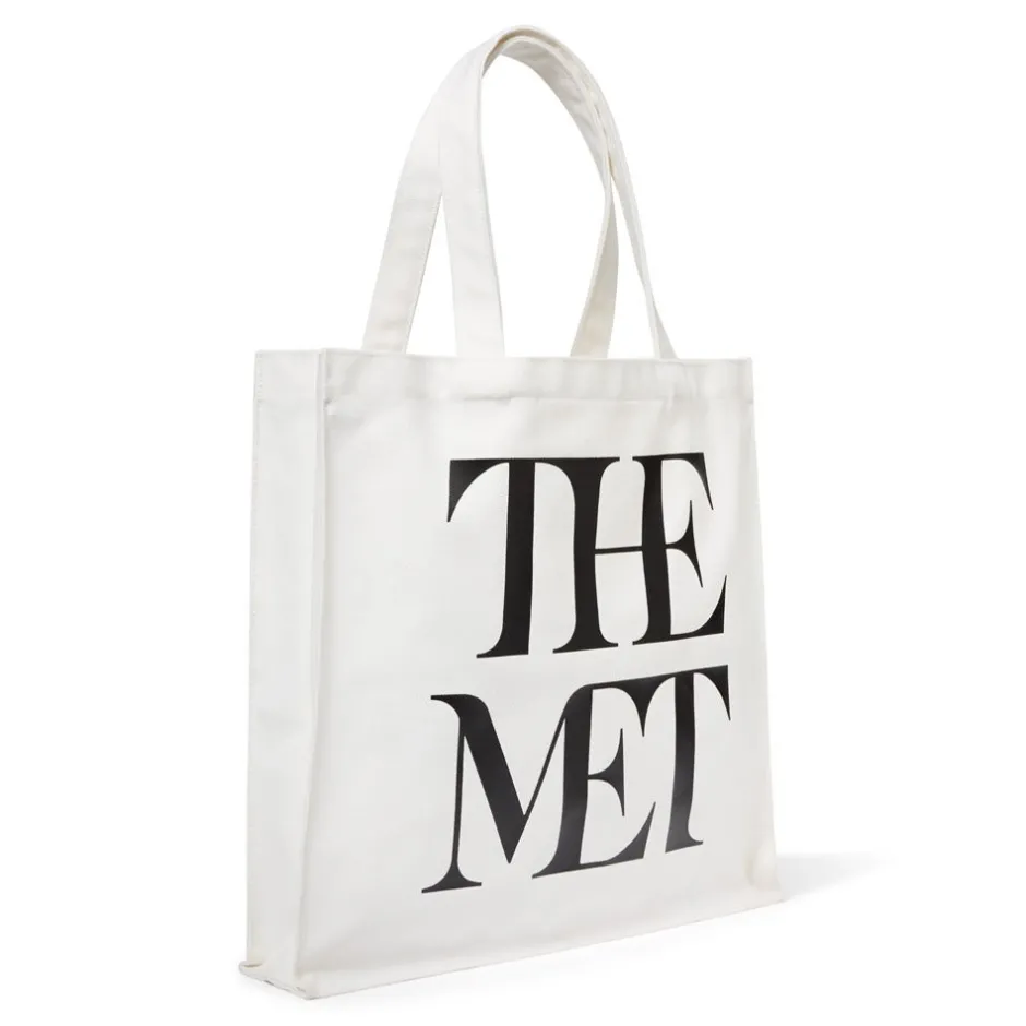 Best Met Logo Canvas Tote Bags