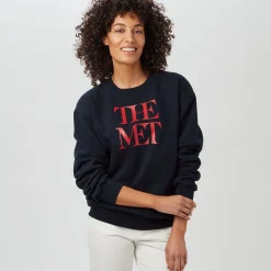 Best Met Logo Crew Neck Sweatshirt Clothing