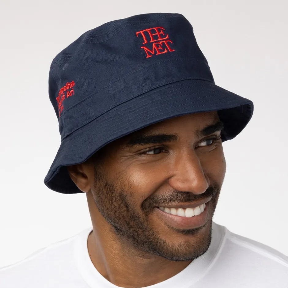 New Met Logo Unisex Bucket Hat Small Accessories