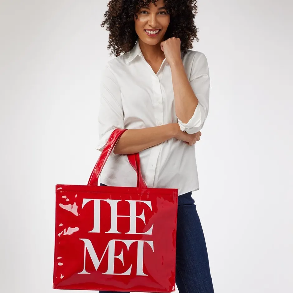 Best Met Logo Vinyl Tote Bags