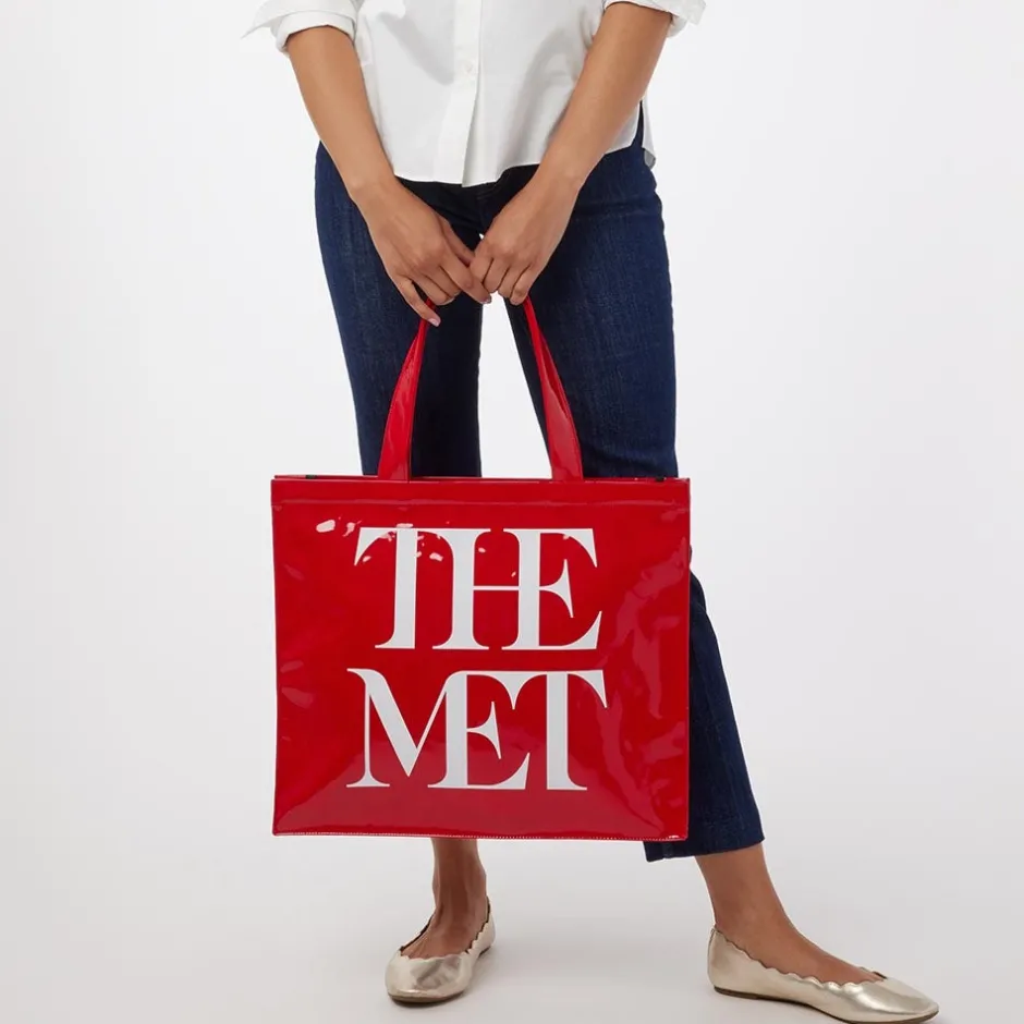 Best Met Logo Vinyl Tote Bags