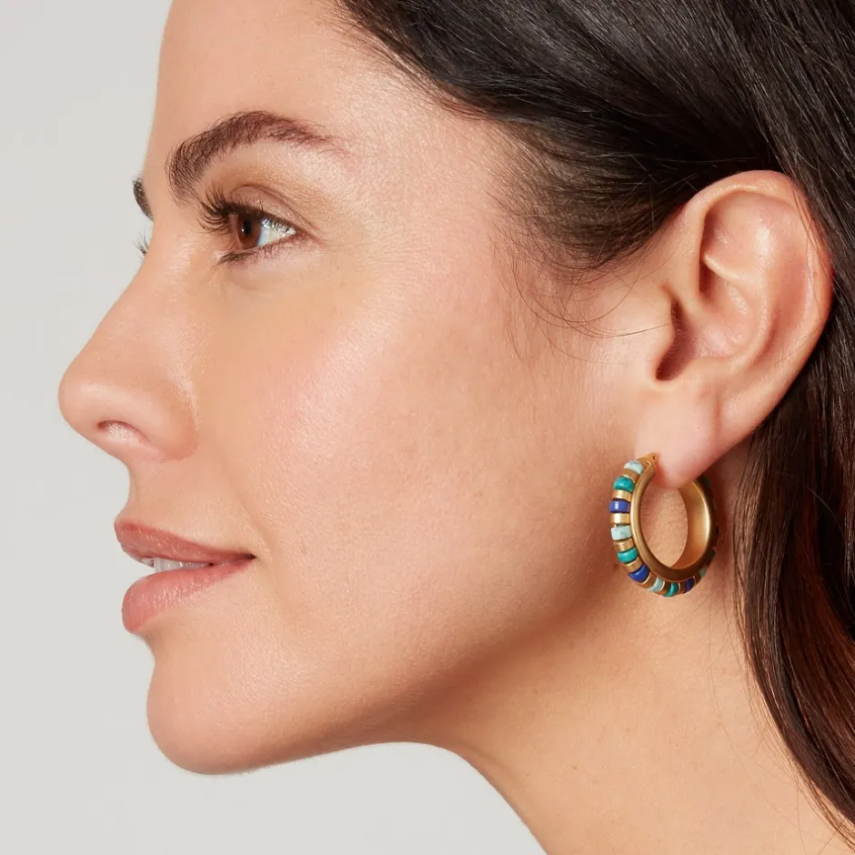 Online Middle Kingdom Cylindrical Bead Earrings Earrings