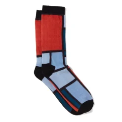 Online Mondrian Composition Socks Small Accessories
