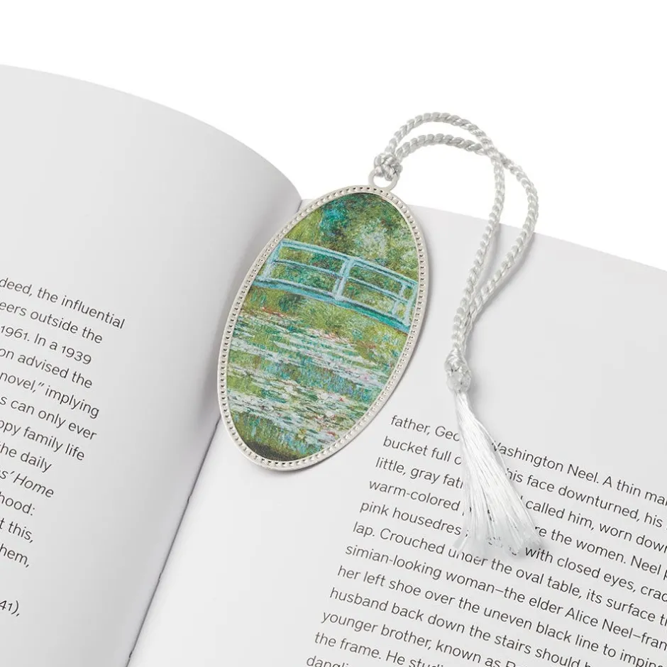 Outlet Monet Bridge and Water Lilies Bookmark Office