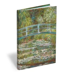 New Monet Bridge over a Pond of Water Lilies Journal Journals & Notebooks