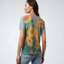 New Monet Sunflowers Women's Tee Clothing