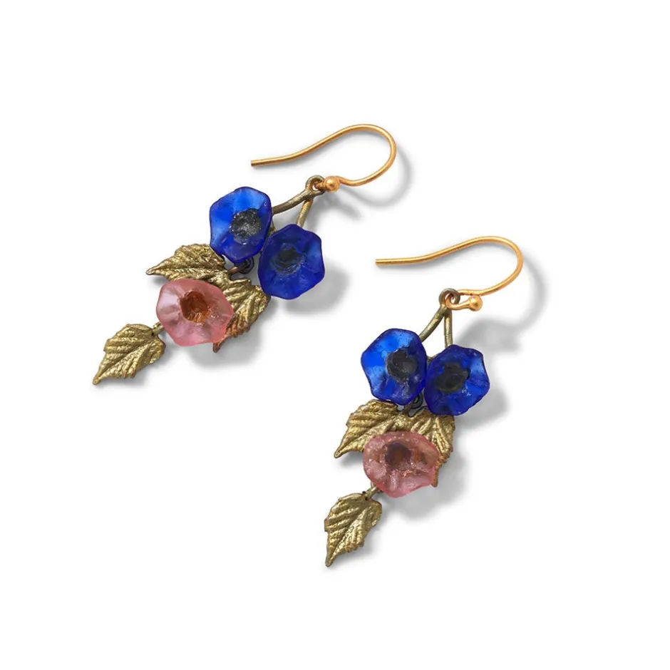 Morning Glories Drop Earrings Earrings