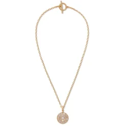 Hot Mother-of-Pearl Mosaic T-Bar Pendant Necklace Necklaces