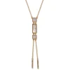 Best Mother-of-Pearl Tile Double Lariat Necklace Necklaces