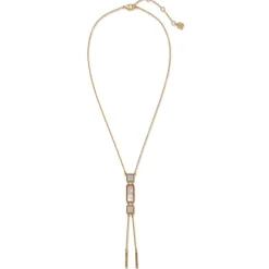 Best Mother-of-Pearl Tile Double Lariat Necklace Necklaces