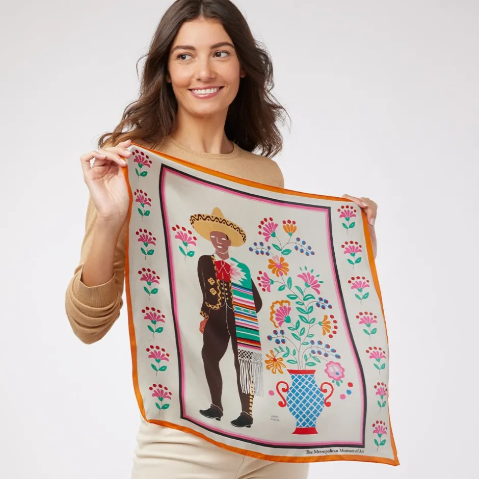 Hot Mérida Saltillo Dress Silk Neckerchief Scarves & Wraps
