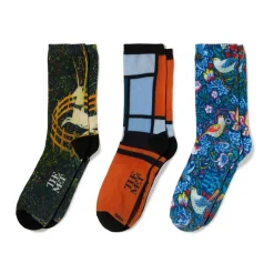 Outlet Museum Favorites Women's Gift-Boxed Sock Set Small Accessories