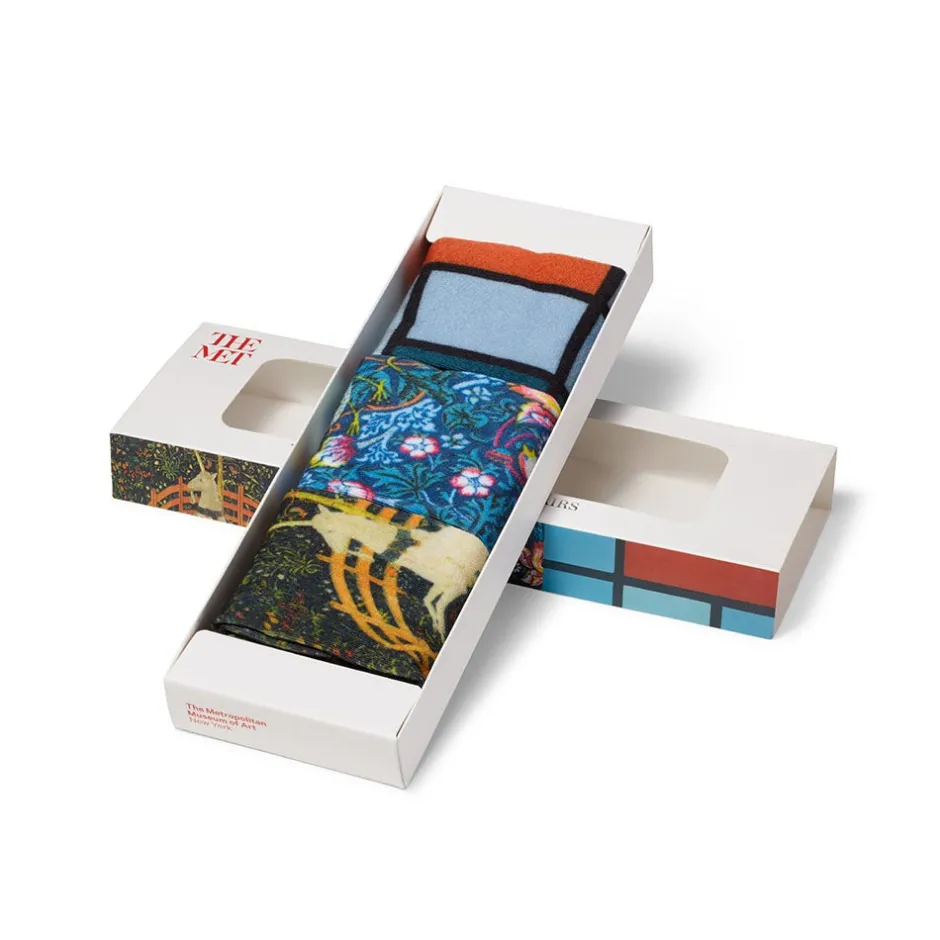 Outlet Museum Favorites Women's Gift-Boxed Sock Set Small Accessories
