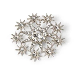 Outlet Ottoman Star Antiqued Silver Brooch Pins & Brooches
