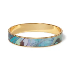 Best Peacock Feather Enamel Bangle Bracelets