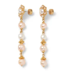 Hot Philippine Pearl Linear Drop Earrings Earrings