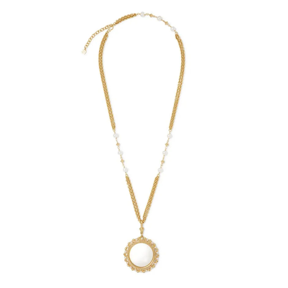 Outlet Philippine Pearl Magnifier Pendant Necklace Necklaces
