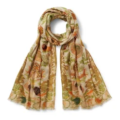 Hot Portuguese Garden Oblong Scarf Scarves & Wraps
