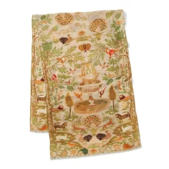 Hot Portuguese Garden Oblong Scarf Scarves & Wraps