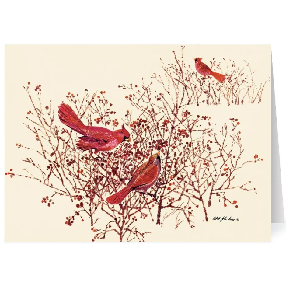 Outlet Pucci: Bushes, Berries, and Birds Holiday Cards Holiday Cards