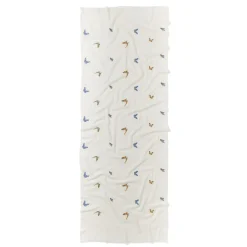 Hot Qing Embroidered Butterflies Oblong Scarf Scarves & Wraps