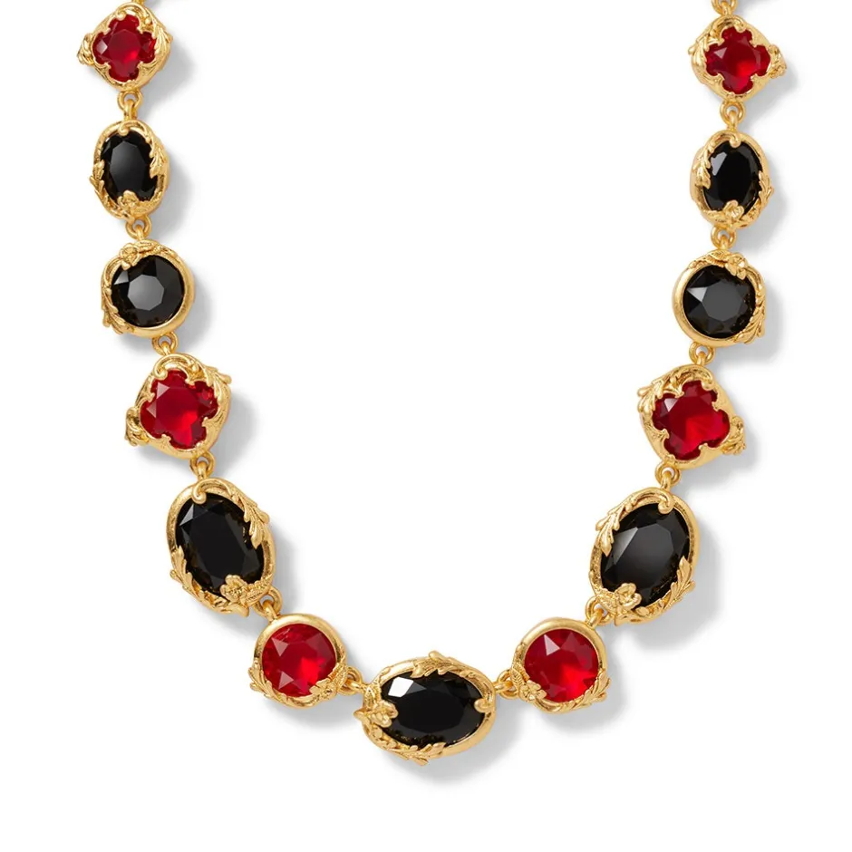 Online Rococo Motifs Collar Necklace Necklaces
