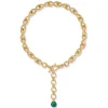 Online Roman Malachite Statement Necklace Necklaces