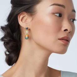 Online Royal Scarab Drop Earrings Earrings