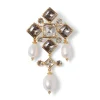 Best Royal Tudor Pearl Chandelier Brooch Pins & Brooches