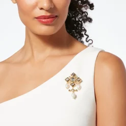 Best Royal Tudor Pearl Chandelier Brooch Pins & Brooches