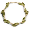 Discount Sage Leaf Choker Necklaces
