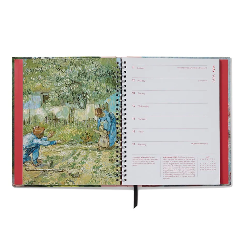 Sale Seasons of Impressionism Deluxe Engagement Calendar 2025 Calendars