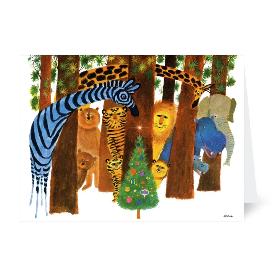 Online Seiden: Forest Frolic Holiday Cards Holiday Cards