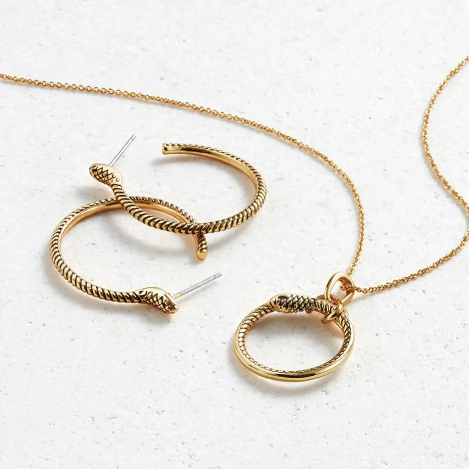 Discount Serpentine Hoop Earrings Earrings