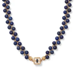 Clearance Spanish Baldric Lapis Braided Necklace Necklaces