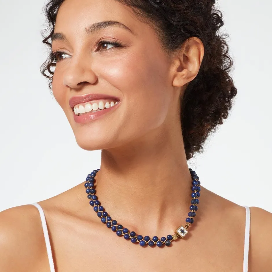 Clearance Spanish Baldric Lapis Braided Necklace Necklaces