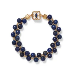 Spanish Baldric Lapis Braided Bracelet Bracelets