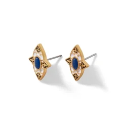 Sale Spanish Baldric Lapis Stud Earrings Earrings