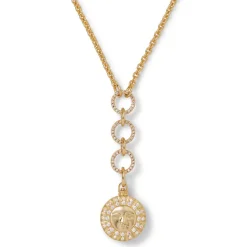 Sale Spanish Day and Night Reversible Lariat Pendant Necklace Necklaces