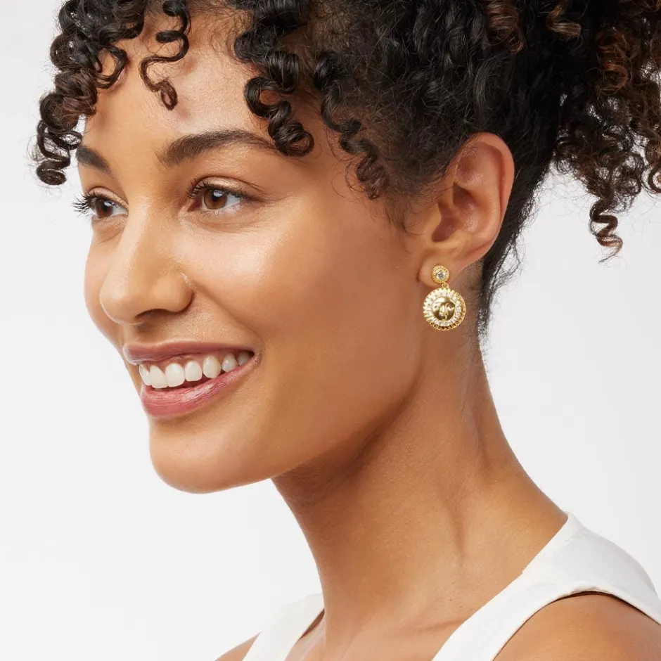 Hot Spanish Day and Night Sun Drop Earrings Earrings